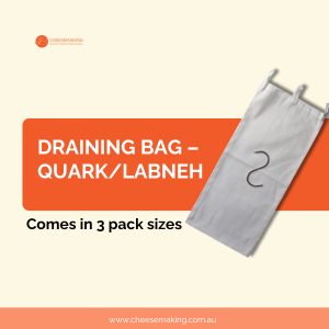 Draining Bag - quark/labneh