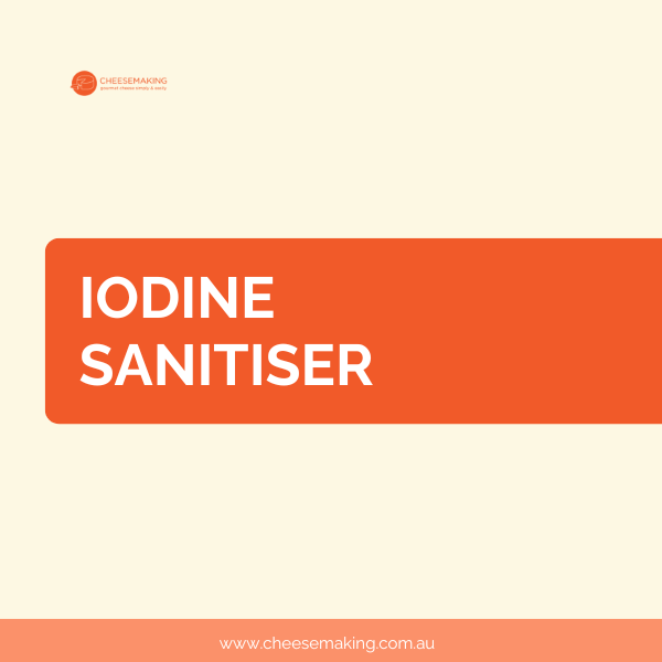 Sanitiser - Iodine - Food Grade