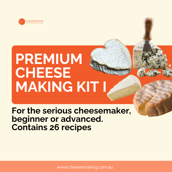 Premium cheesemaking kit