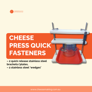 Cheese Press Quick Fasteners