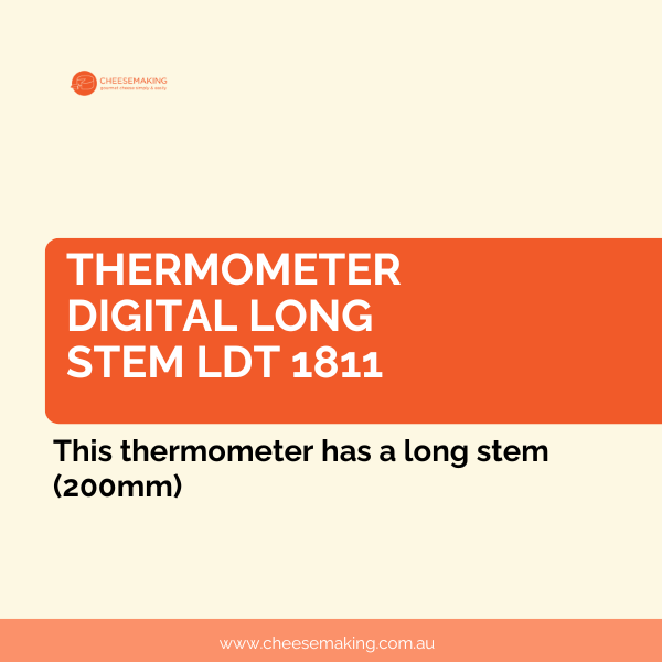 Thermometer digital long stem LDT 1811