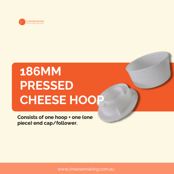 186mm PRESSED CHEESE HOOP